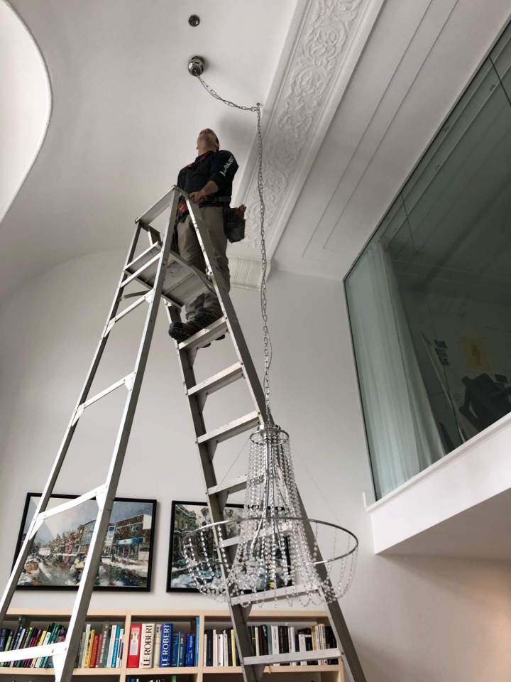 Installation électrique intérieur Montréal